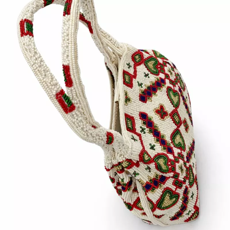 Handcrafted Beaded Ethnic Mini Tote bag - Image 5