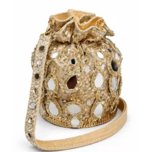 Handcrafted Sequin Cage Potli Sling Bag