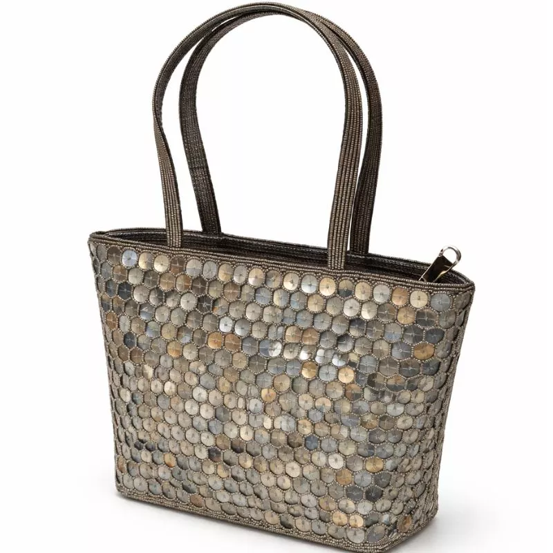 Sequin Embellished Tote Bag - Image 2